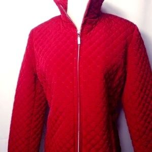 Gallery Quilted Red Jacket